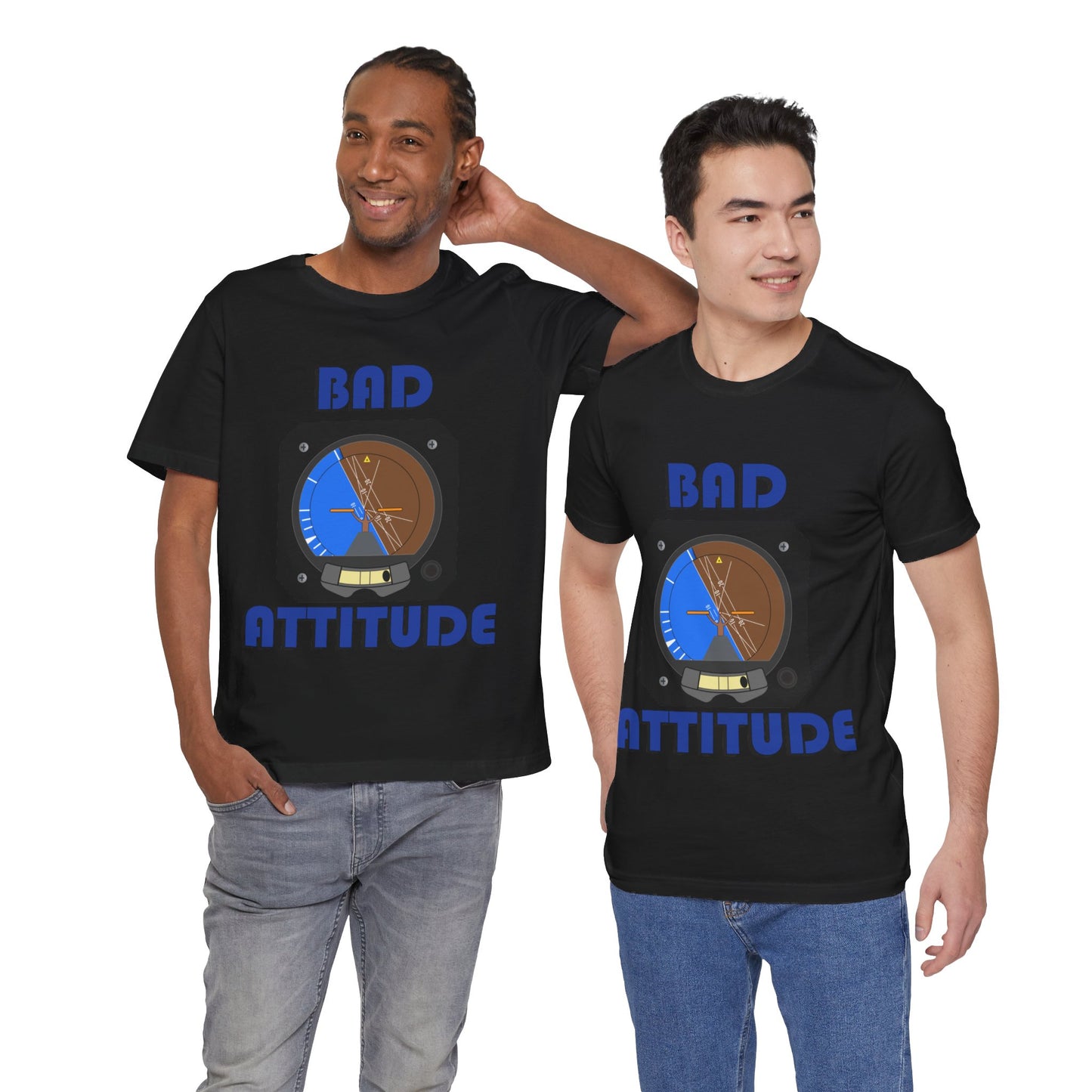 Bad Attitude Pilot Aviation Classic Design