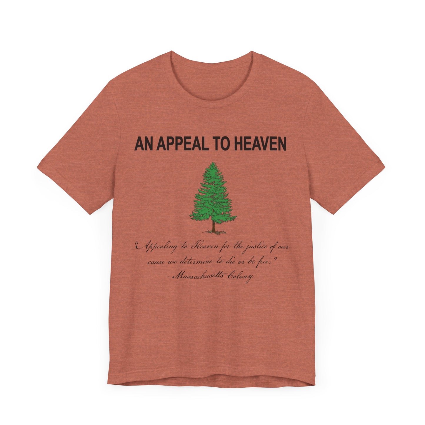 An Appeal To Heaven First American Flag Unisex Jersey Short Sleeve Tee