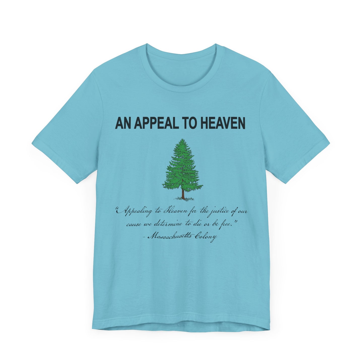 An Appeal To Heaven First American Flag Unisex Jersey Short Sleeve Tee