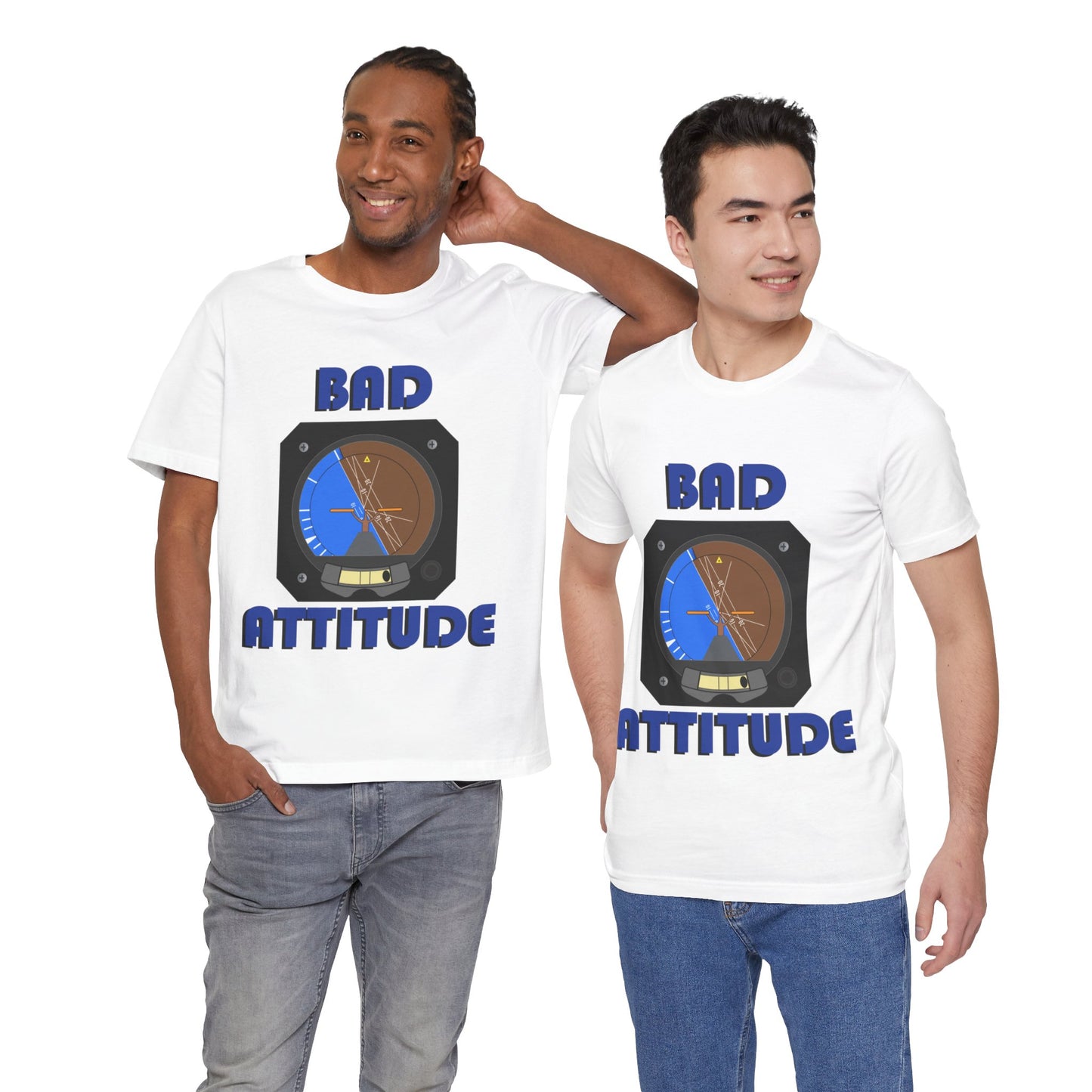 Bad Attitude Pilot Aviation Classic Design