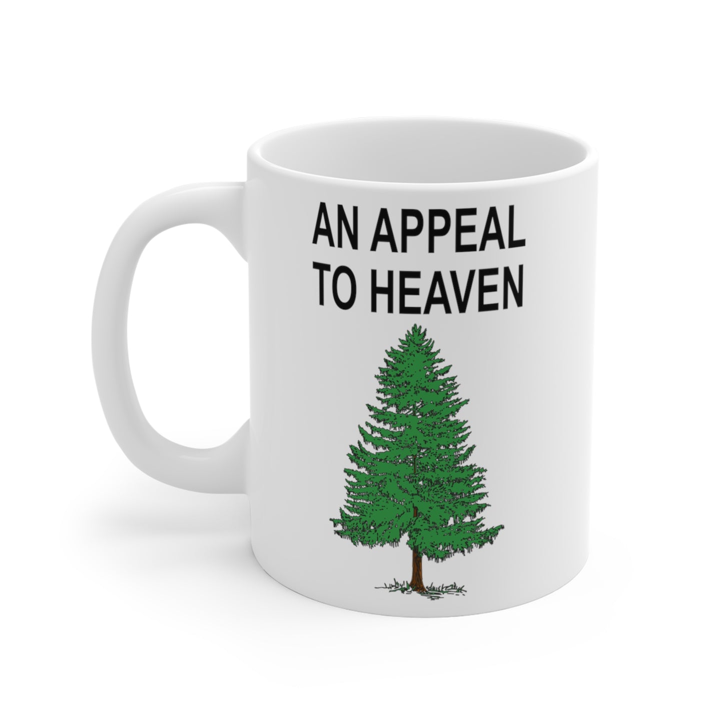 An Appeal to Heaven Flag with 2nd Chronicles 7:14 Mug 11oz