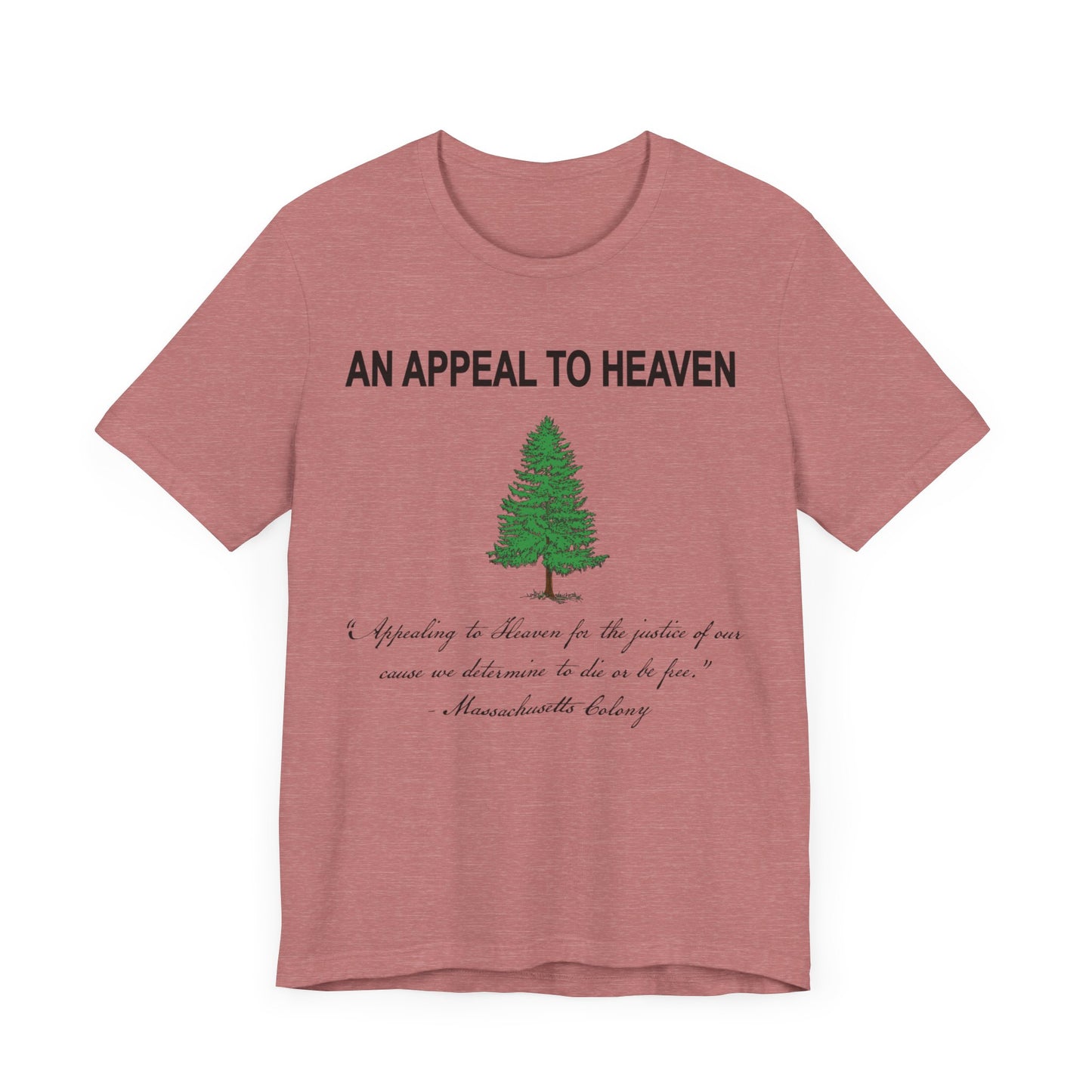 An Appeal To Heaven First American Flag Unisex Jersey Short Sleeve Tee