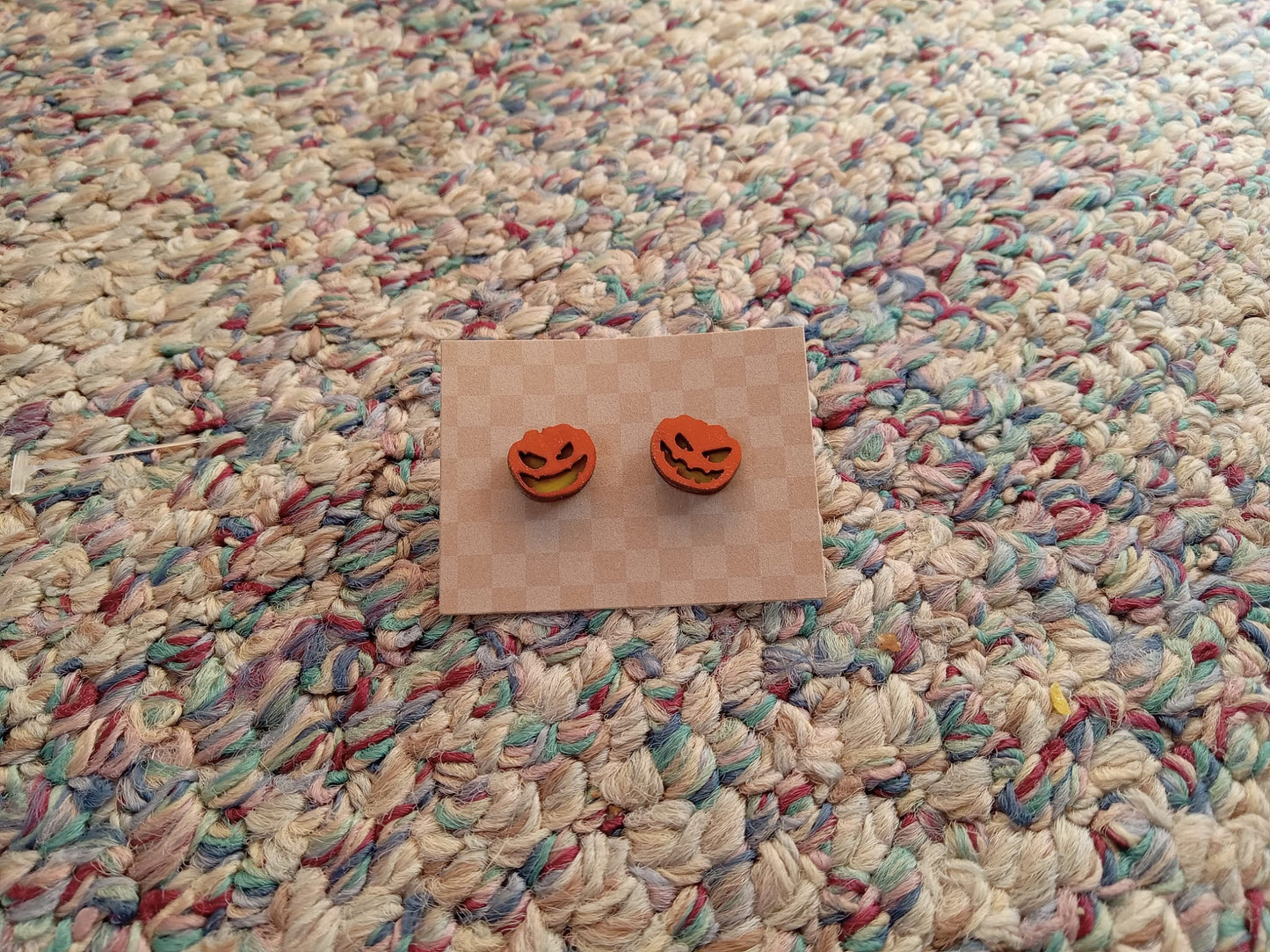 Pumpkin Earrings